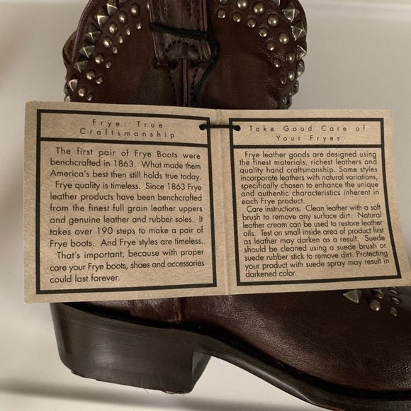 Frye boots studded - Picture 6 of 10